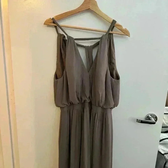 WATTERS Stone Fleurette Party Cocktail Gown - Picture 3 of 7